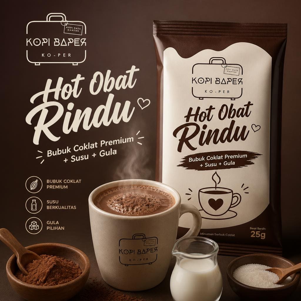 Hot Obat Rindu Kopi Baper